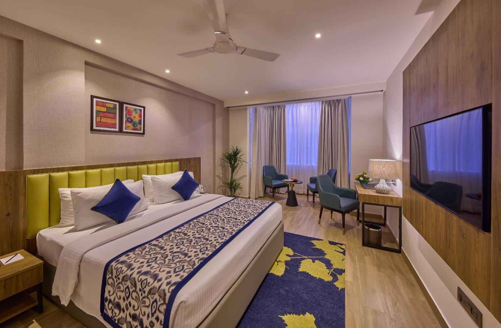 העיר בנגלור Grand Continent Hebbal A Sarovar Portico Affiliate Hotel מראה חיצוני תמונה