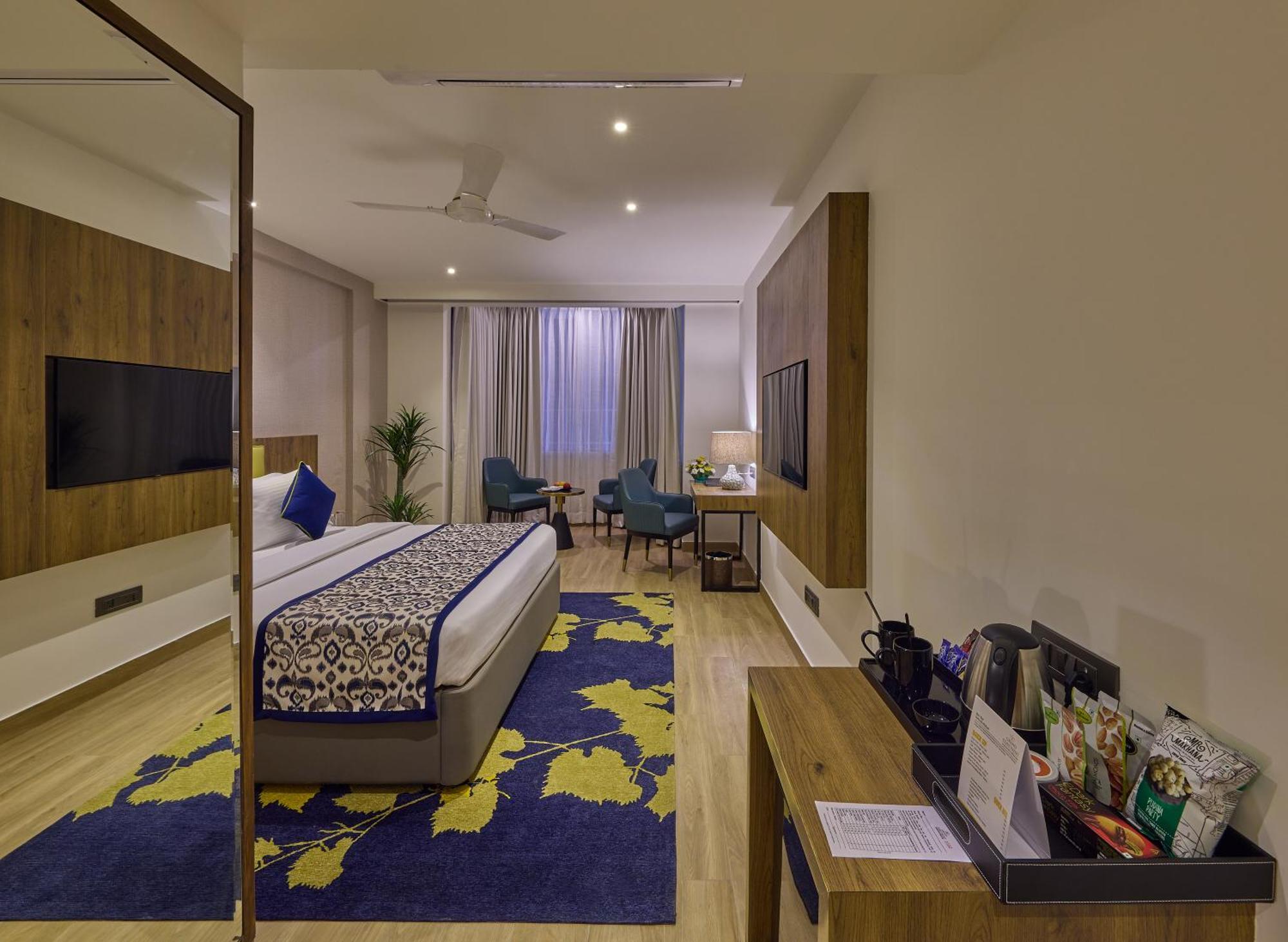 העיר בנגלור Grand Continent Hebbal A Sarovar Portico Affiliate Hotel מראה חיצוני תמונה