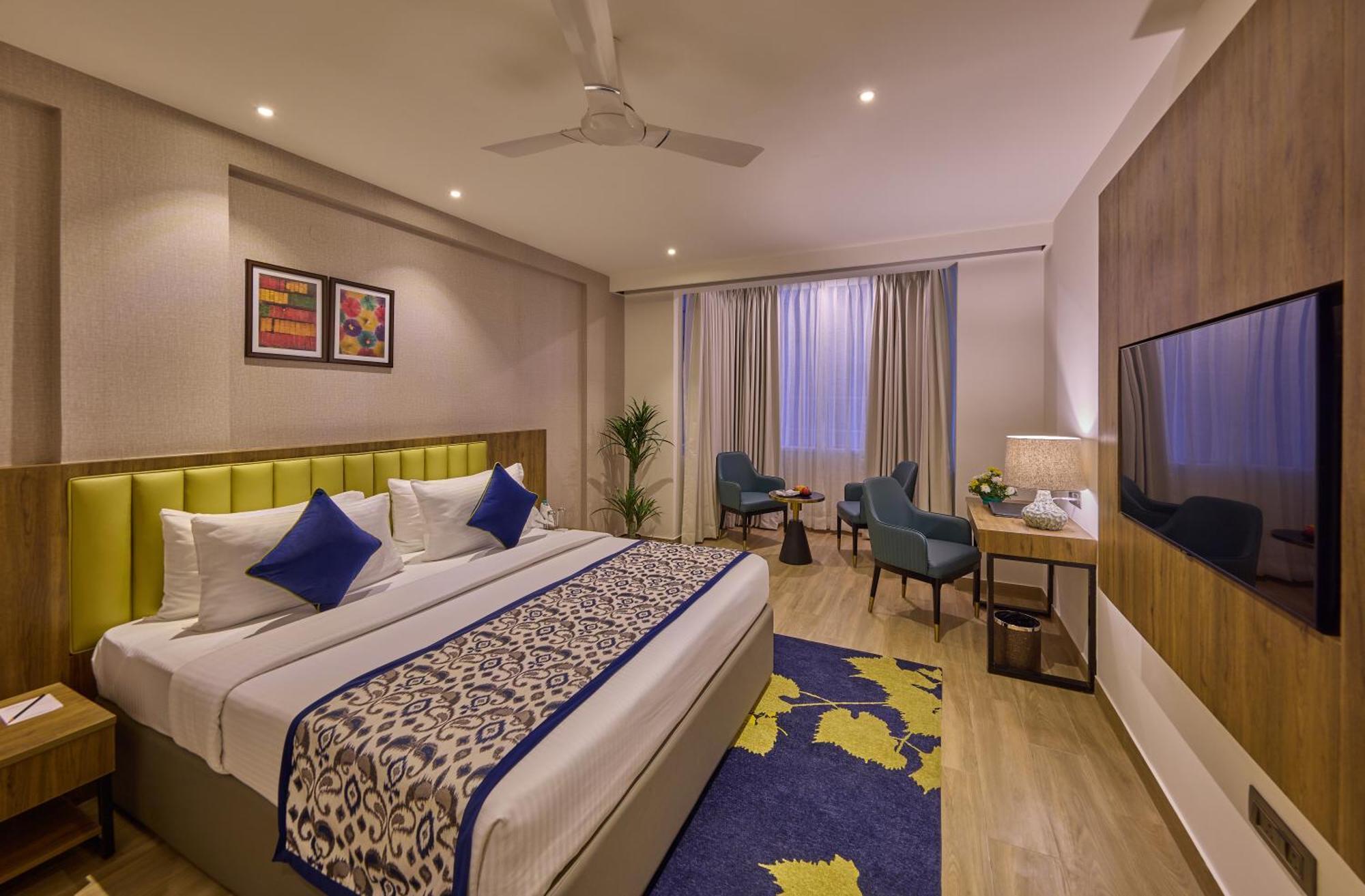 העיר בנגלור Grand Continent Hebbal A Sarovar Portico Affiliate Hotel מראה חיצוני תמונה