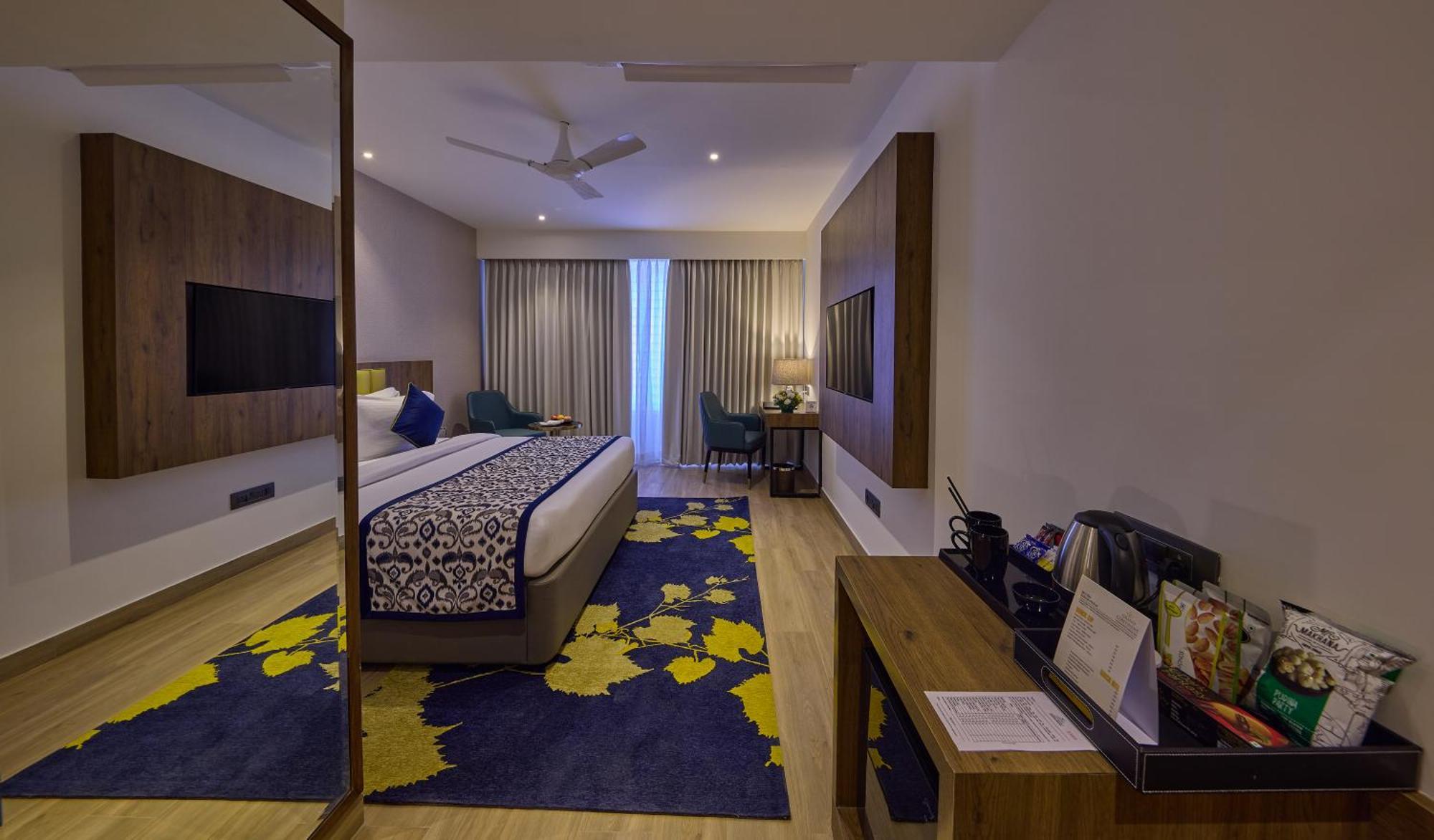העיר בנגלור Grand Continent Hebbal A Sarovar Portico Affiliate Hotel מראה חיצוני תמונה