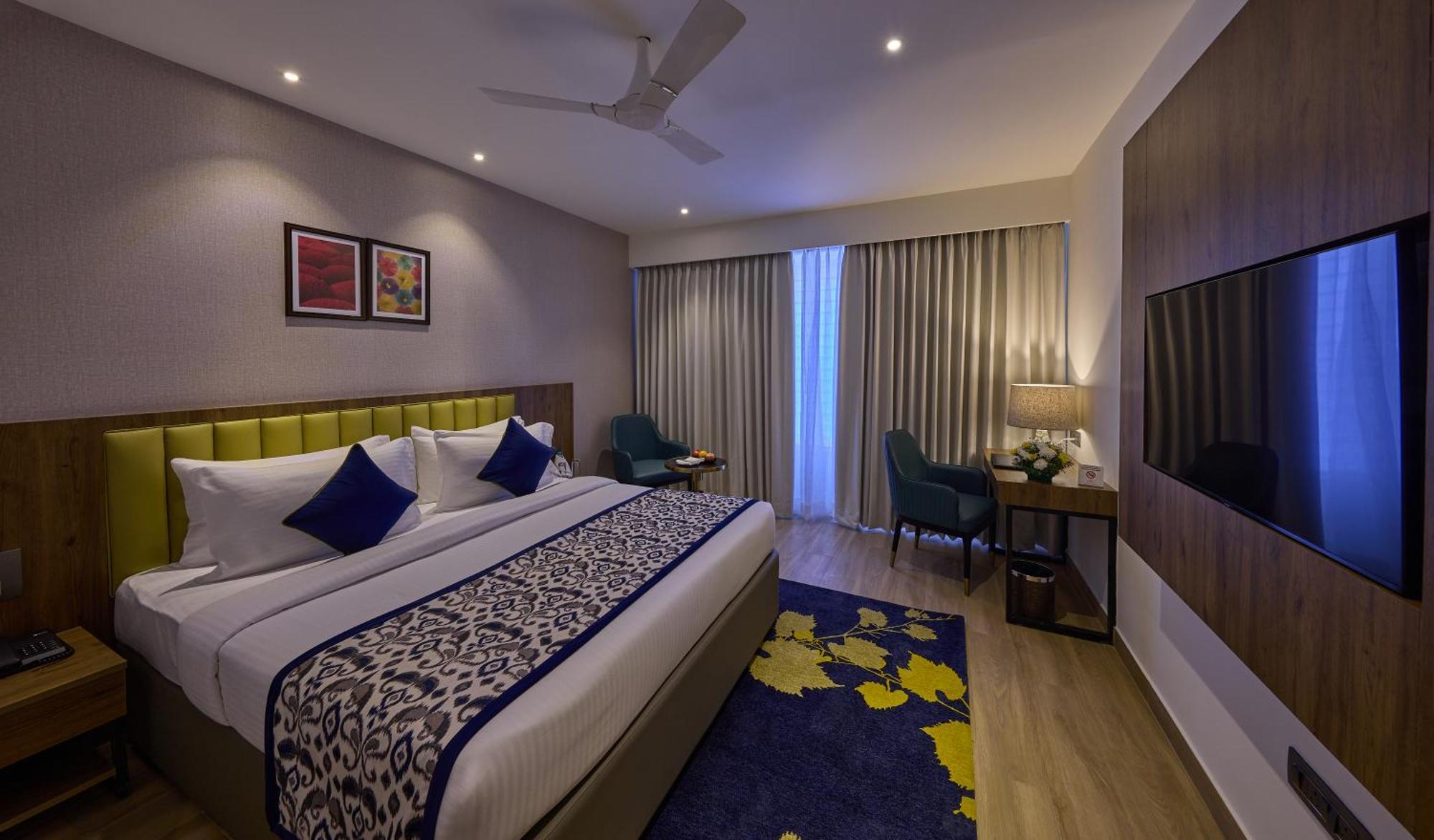 העיר בנגלור Grand Continent Hebbal A Sarovar Portico Affiliate Hotel מראה חיצוני תמונה